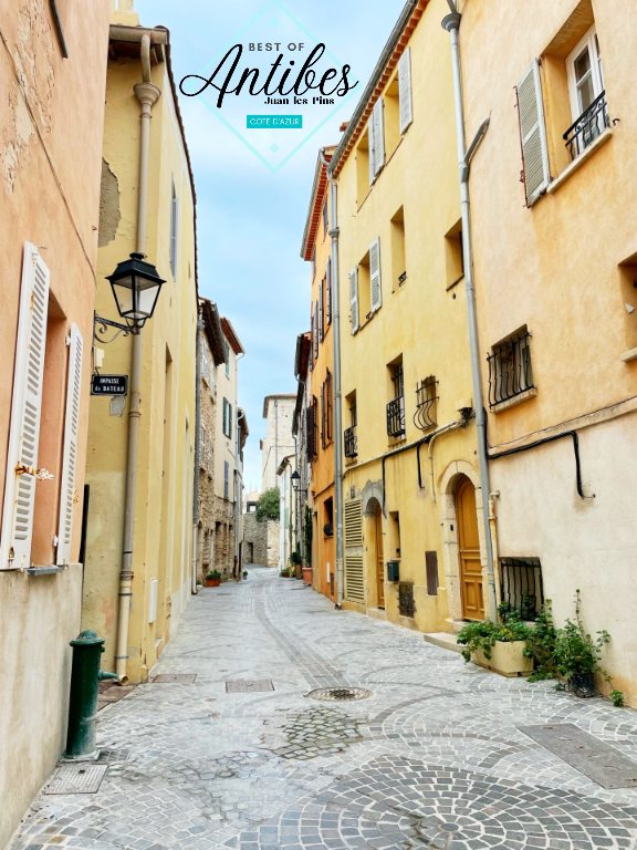 Visiting old town Antibes on Cote d’Azur